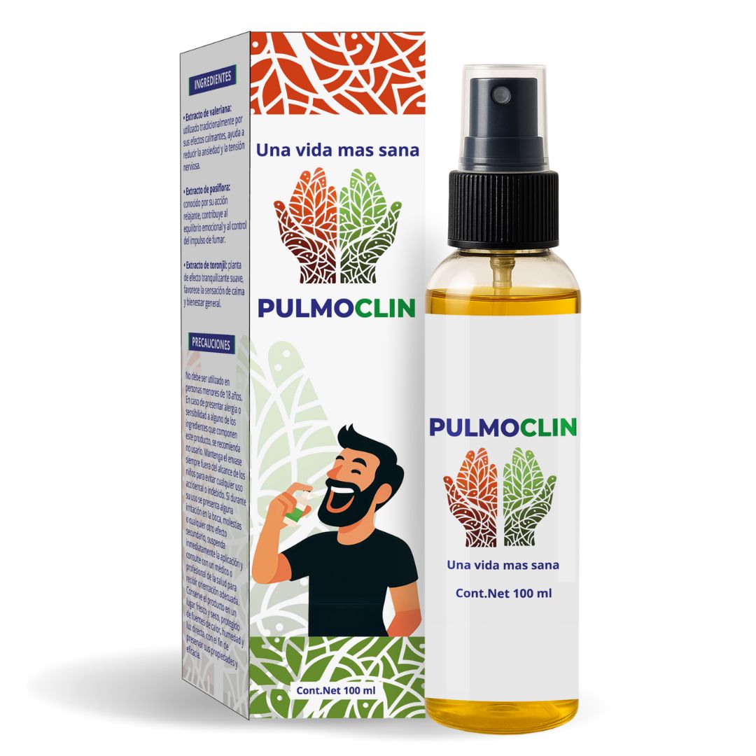 Pulmoclin Reduce Ansiedad y Ganas de fumar, NATURAL